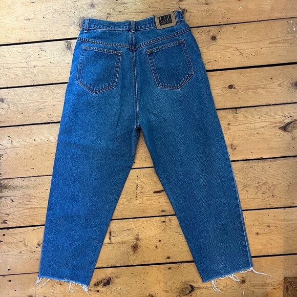 Vintage Liz Claiborne High Rise Crop Jeans - Size 26 - Picture 5 of 5